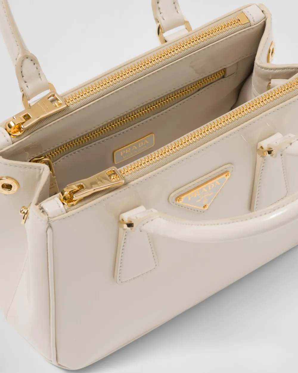 Mujer Prada BOLSOS CON ASA SUPERIOR|BOLSOS CON ASA SUPERIOR^Minibolso De Charol Galleria
