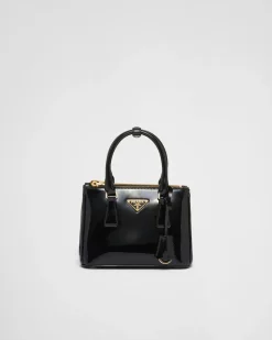 Mujer Prada BOLSOS CON ASA SUPERIOR|BOLSOS CON ASA SUPERIOR^Minibolso De Charol Galleria