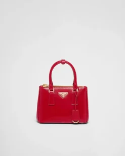 Mujer Prada BOLSOS CON ASA SUPERIOR|BOLSOS CON ASA SUPERIOR^Minibolso De Charol Galleria