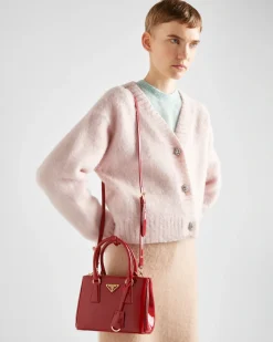 Mujer Prada BOLSOS CON ASA SUPERIOR|BOLSOS CON ASA SUPERIOR^Minibolso De Charol Galleria