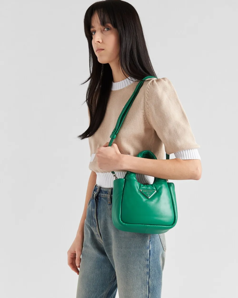 Mujer Prada MINIBOLSOS|MINIBOLSOS^Minibolso De Napa Acolchada Soft