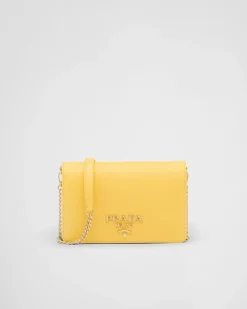 Mujer Prada MINIBOLSOS|MINIBOLSOS^Minibolso De Piel Saffiano
