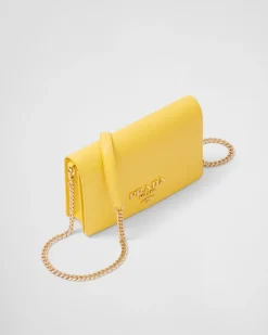 Mujer Prada MINIBOLSOS|MINIBOLSOS^Minibolso De Piel Saffiano