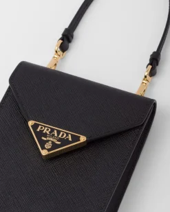 Mujer Prada MINIBOLSOS|MINIBOLSOS^Minibolso De Piel Saffiano