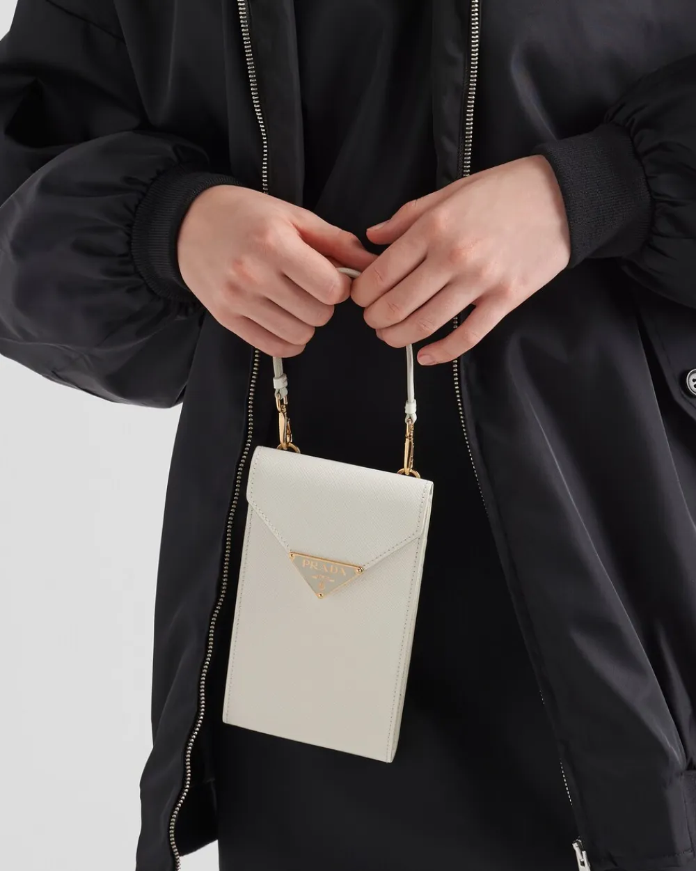 Mujer Prada MINIBOLSOS|MINIBOLSOS^Minibolso De Piel Saffiano
