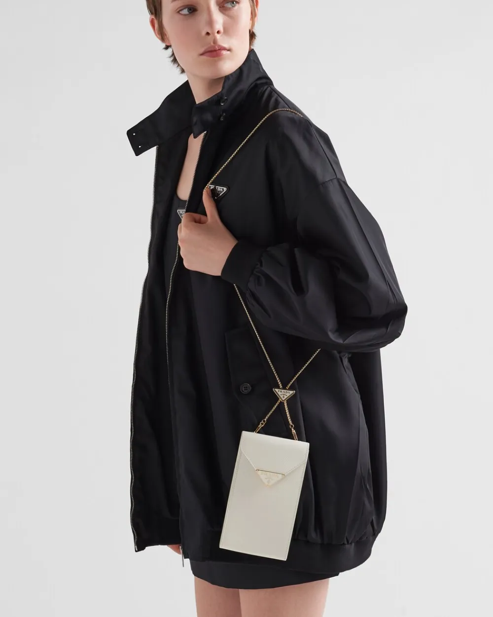 Mujer Prada MINIBOLSOS|MINIBOLSOS^Minibolso De Piel Saffiano