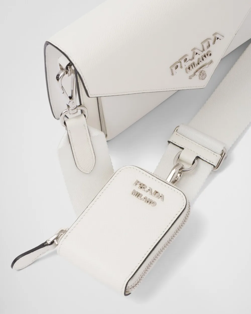 Mujer Prada MINIBOLSOS|MINIBOLSOS^Minibolso De Piel Saffiano Tipo Sobre