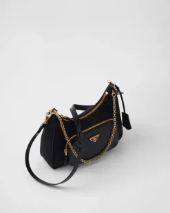 Mujer Prada PRADA RE-EDITION|MINIBOLSOS^Minibolso De Re-nylon Y Piel Cepillada