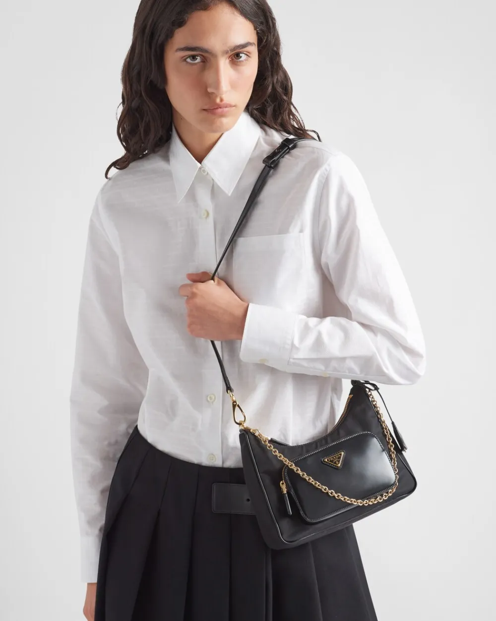 Mujer Prada PRADA RE-EDITION|MINIBOLSOS^Minibolso De Re-nylon Y Piel Cepillada