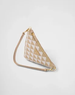 Mujer Prada MINIBOLSOS|MINIBOLSOS^Minibolso De Tejido De Jacquard Bordado