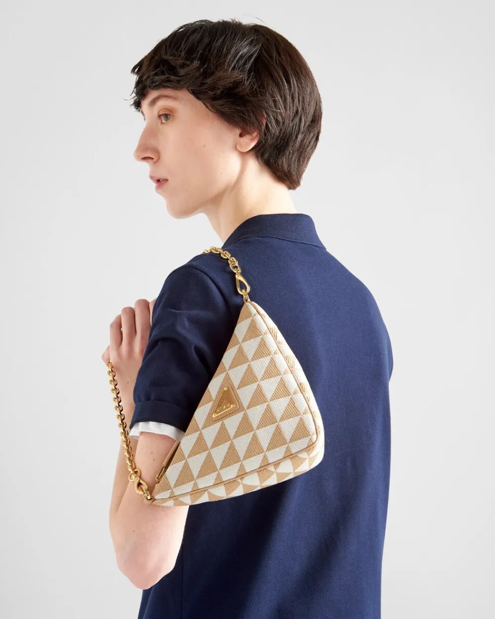 Mujer Prada MINIBOLSOS|MINIBOLSOS^Minibolso De Tejido De Jacquard Bordado