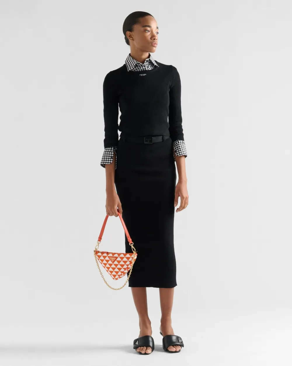 Mujer Prada MINIBOLSOS|MINIBOLSOS^Minibolso De Tejido De Jacquard Bordado