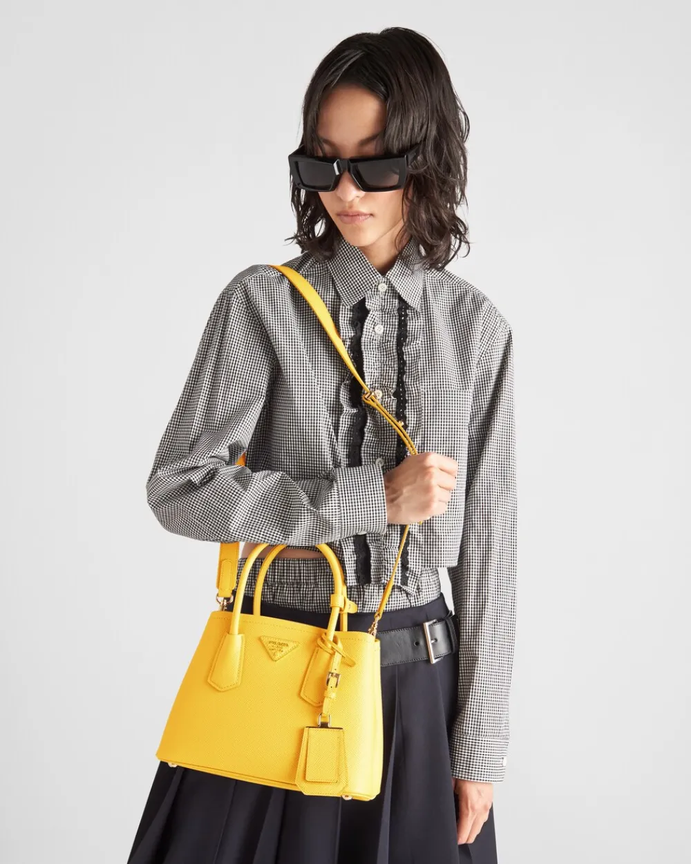 Mujer Prada MINIBOLSOS|MINIBOLSOS^Minibolso Double De Piel Saffiano