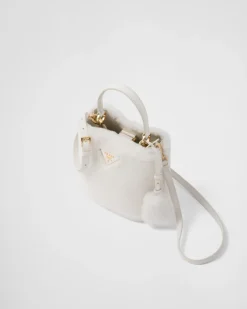 Mujer Prada MINIBOLSOS|MINIBOLSOS^Minibolso Panier De Borreguillo