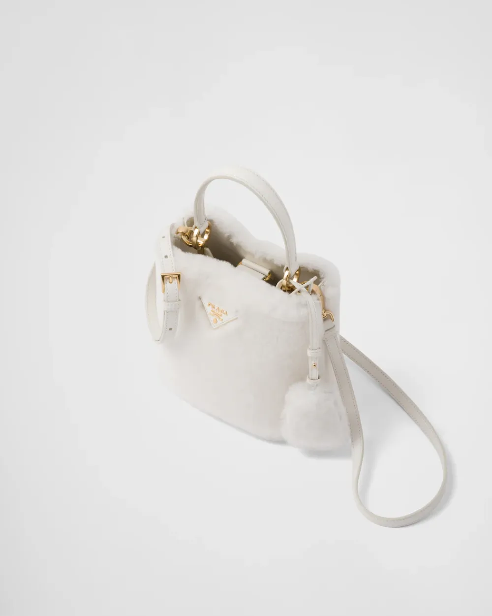 Mujer Prada MINIBOLSOS|MINIBOLSOS^Minibolso Panier De Borreguillo