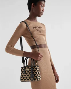 Mujer Prada MINIBOLSOS|MINIBOLSOS^Minibolso Symbole De Jacquard Bordado