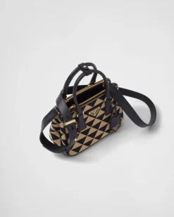 Mujer Prada MINIBOLSOS|MINIBOLSOS^Minibolso Symbole De Jacquard Bordado