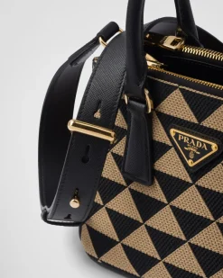 Mujer Prada MINIBOLSOS|MINIBOLSOS^Minibolso Symbole De Jacquard Bordado