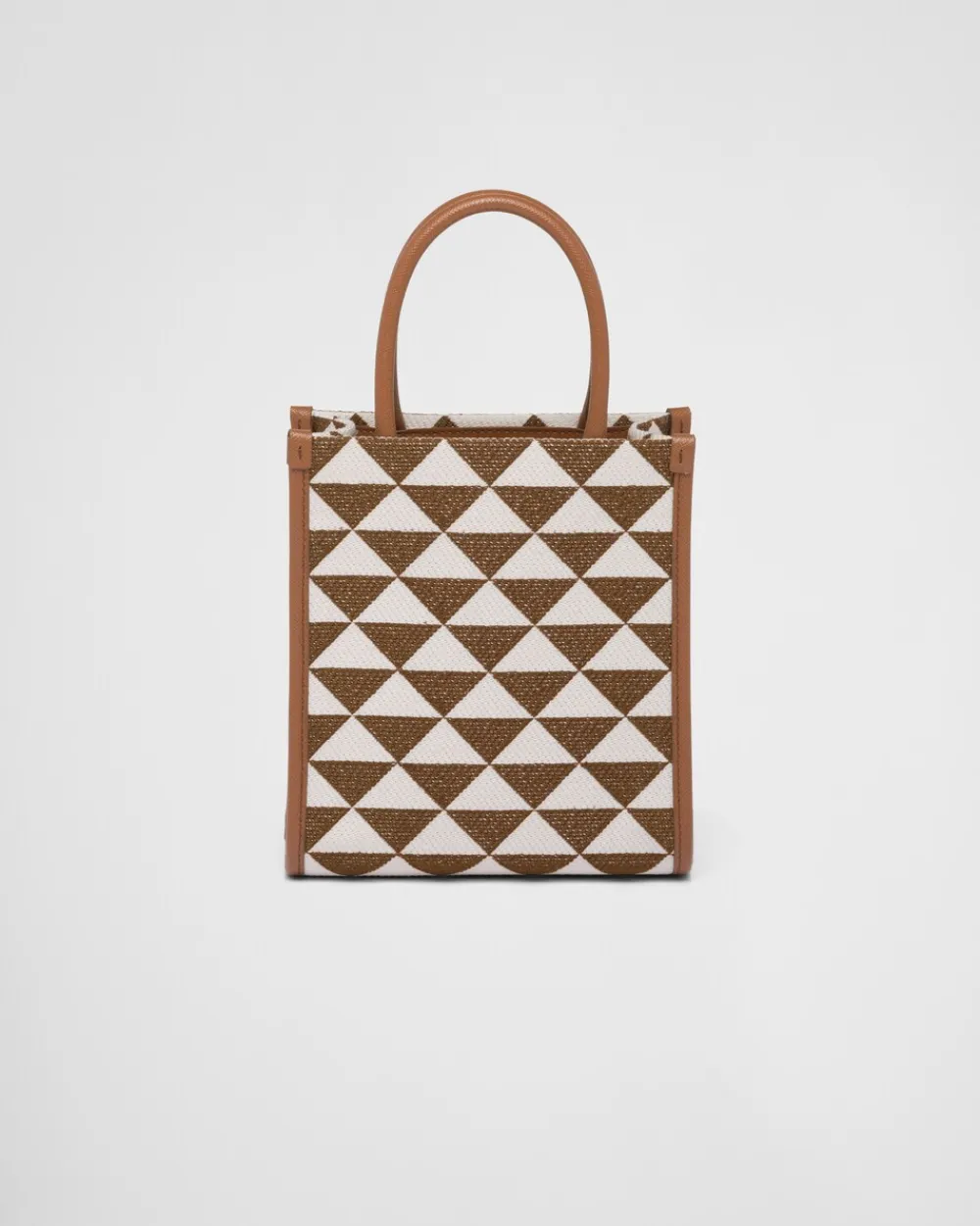 Mujer Prada BOLSOS CON ASA SUPERIOR|BOLSOS CON ASA SUPERIOR^Minibolso Symbole De Tela Bordada