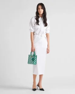 Mujer Prada MINIBOLSOS|MINIBOLSOS^Minibolso Symbole De Tela Bordada