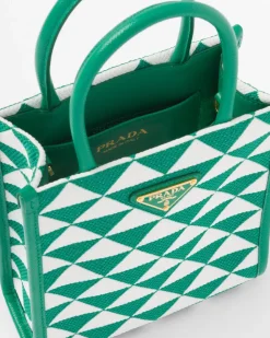 Mujer Prada MINIBOLSOS|MINIBOLSOS^Minibolso Symbole De Tela Bordada