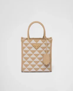 Mujer Prada MINIBOLSOS|MINIBOLSOS^Minibolso Symbole De Tela Bordada