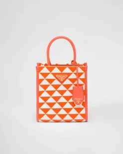 Mujer Prada MINIBOLSOS|MINIBOLSOS^Minibolso Symbole De Tela Bordada