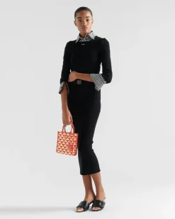 Mujer Prada MINIBOLSOS|MINIBOLSOS^Minibolso Symbole De Tela Bordada