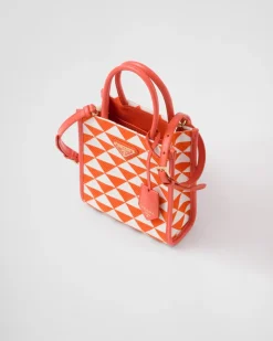 Mujer Prada MINIBOLSOS|MINIBOLSOS^Minibolso Symbole De Tela Bordada
