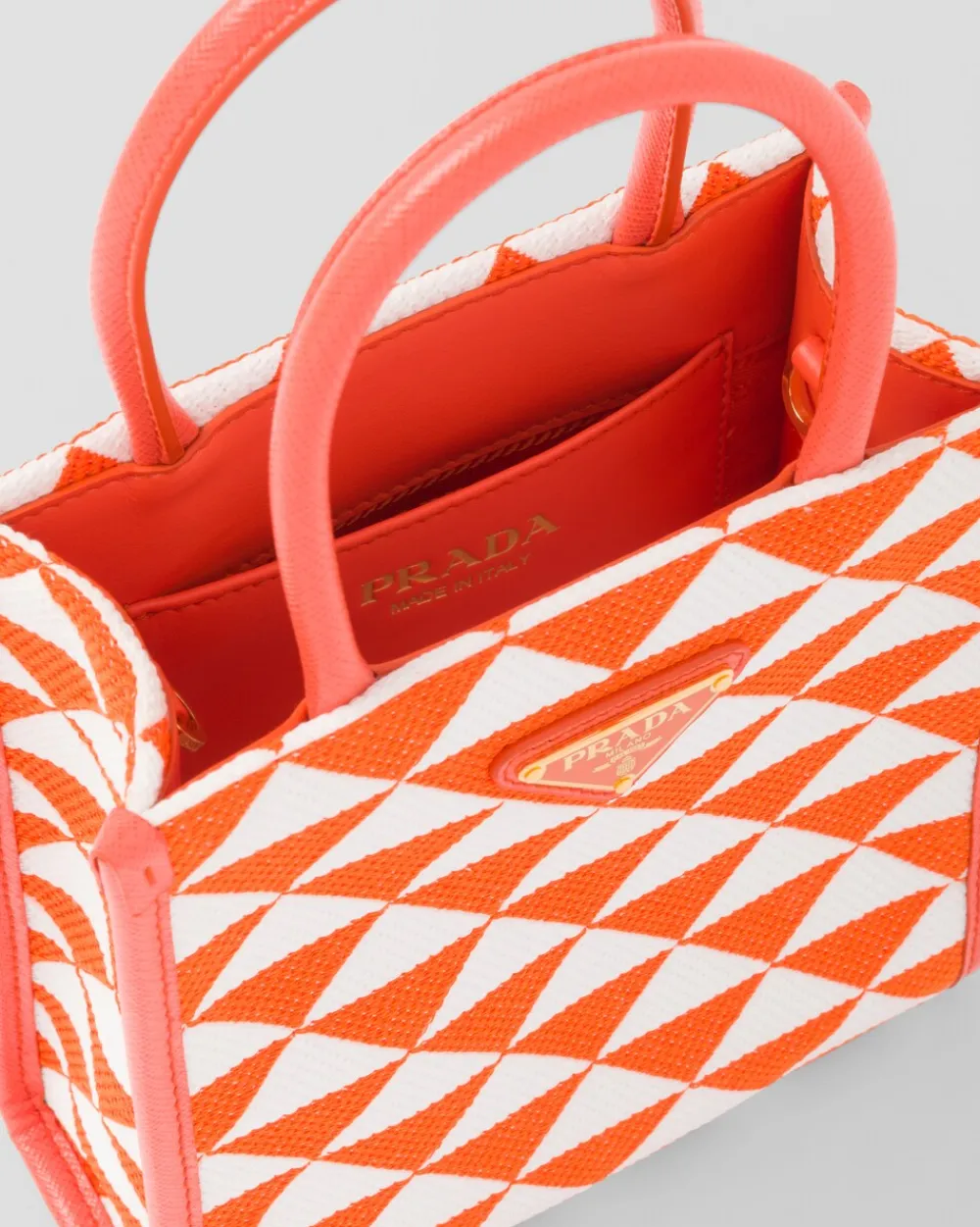 Mujer Prada MINIBOLSOS|MINIBOLSOS^Minibolso Symbole De Tela Bordada
