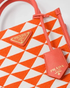 Mujer Prada MINIBOLSOS|MINIBOLSOS^Minibolso Symbole De Tela Bordada