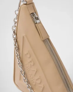 Mujer Prada BOLSOS DE HOMBRO|BOLSOS DE HOMBRO^Minibolso Triangle De Piel