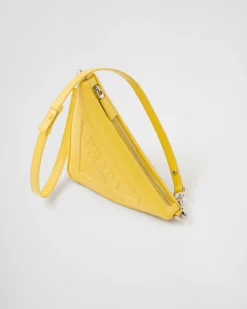 Mujer Prada BOLSOS DE HOMBRO|BOLSOS DE HOMBRO^Minibolso Triangle De Piel