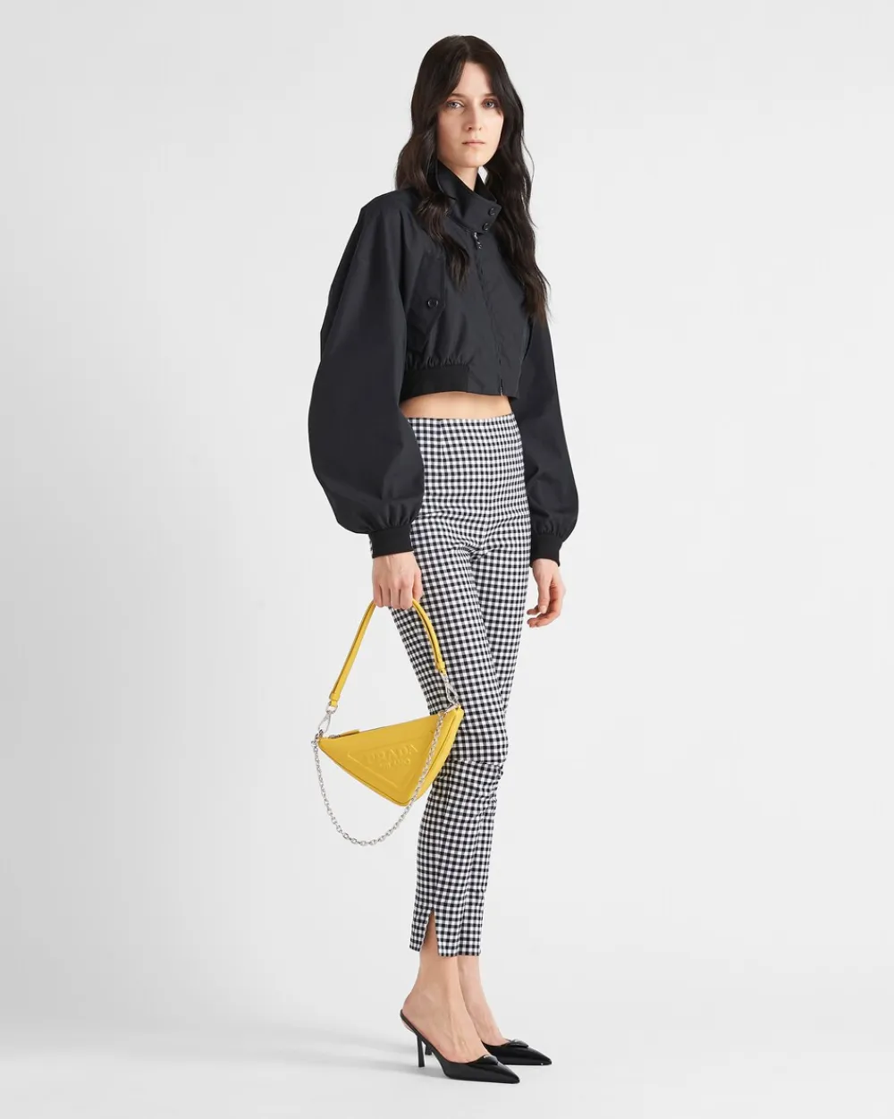 Mujer Prada BOLSOS DE HOMBRO|BOLSOS DE HOMBRO^Minibolso Triangle De Piel