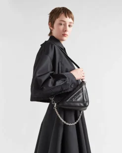 Mujer Prada MINIBOLSOS|MINIBOLSOS^Minibolso Triangle De Piel