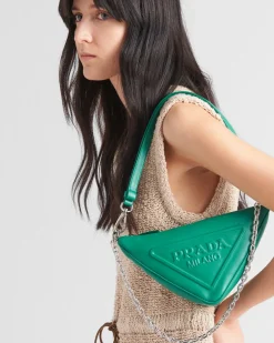 Mujer Prada MINIBOLSOS|MINIBOLSOS^Minibolso Triangle De Piel