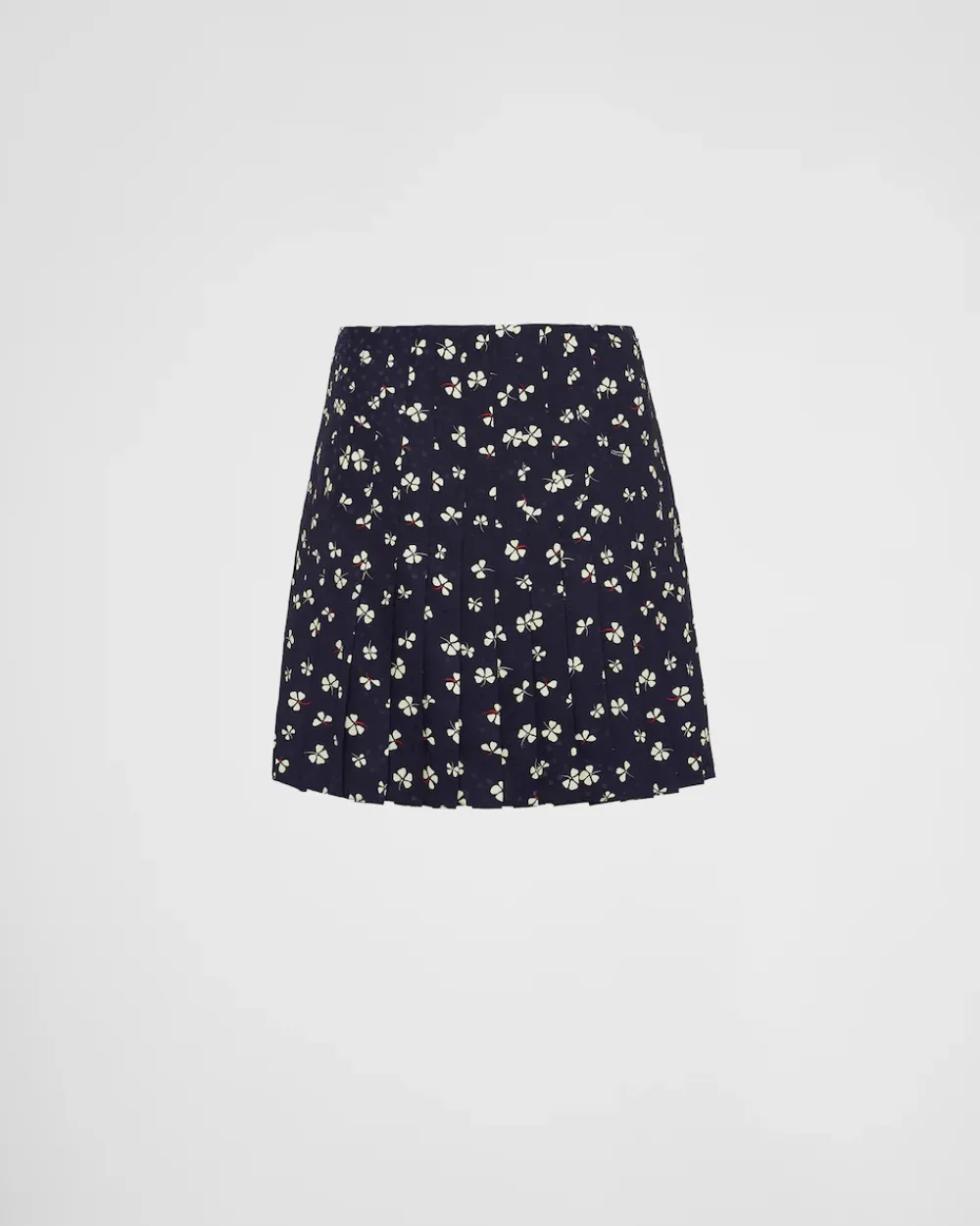 Mujer Prada FALDAS^Minifalda De Jacquard De Seda
