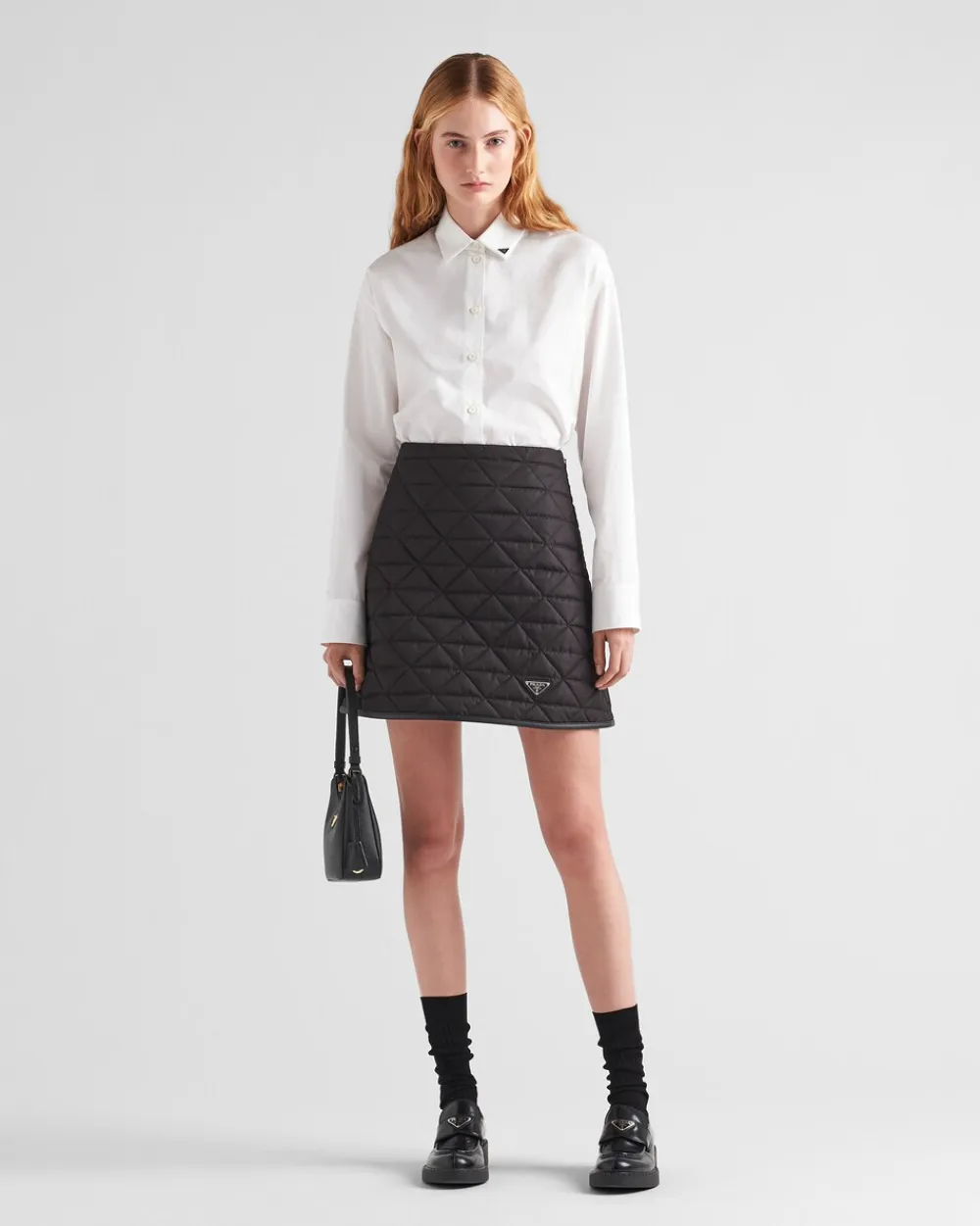 Mujer Prada COLECCIÓN FEMENINA|FALDAS^Minifalda De Re-nylon