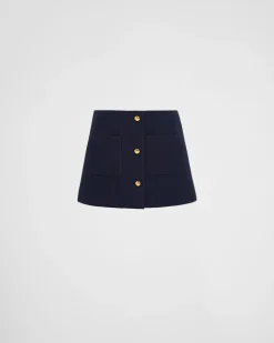 Mujer Prada FALDAS^Minifalda De Tricotina