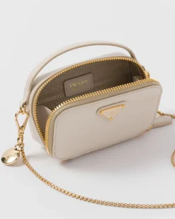 Mujer Prada MINIBOLSOS|MINIBOLSOS^Minipouch De Charol