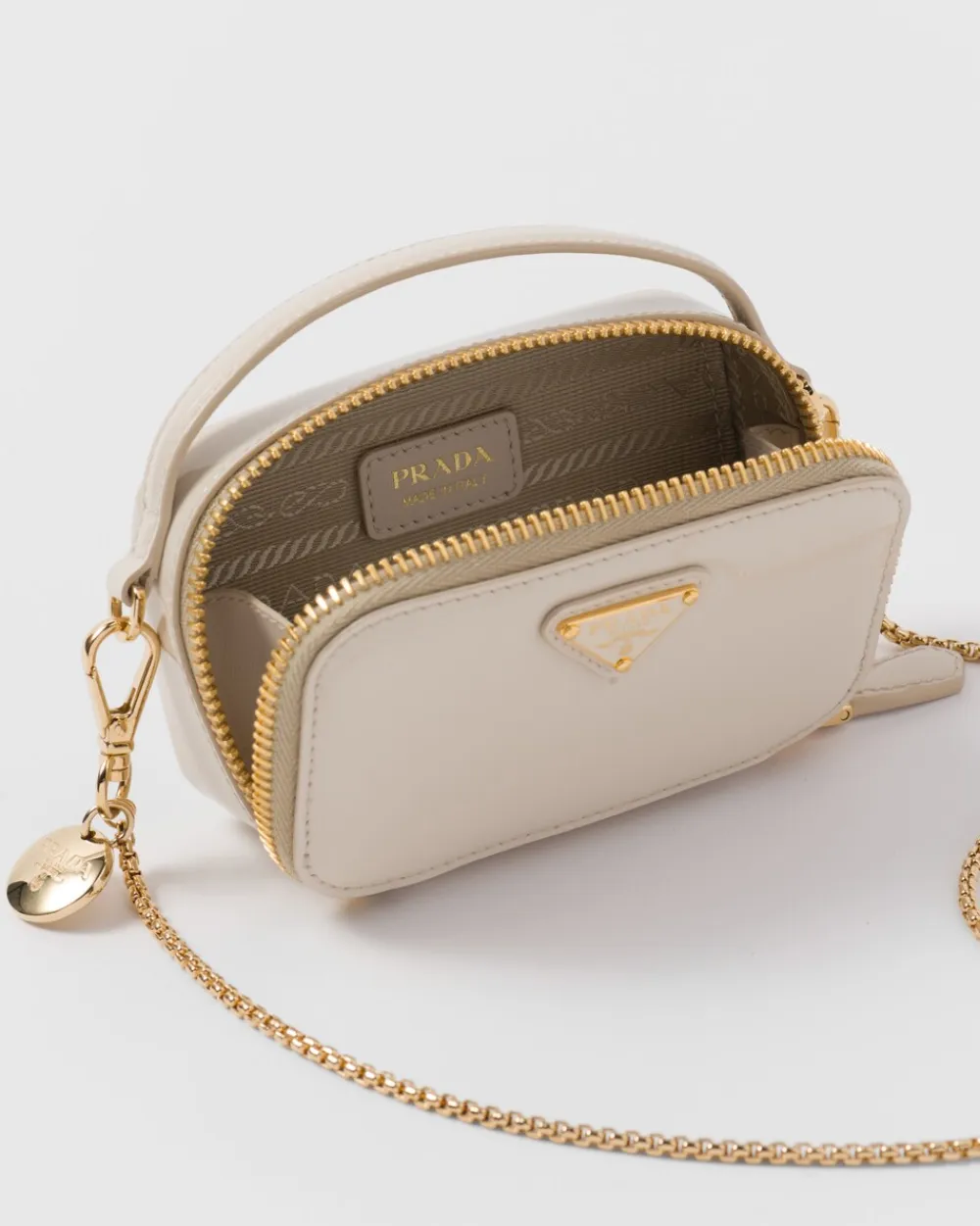 Mujer Prada MINIBOLSOS|MINIBOLSOS^Minipouch De Charol