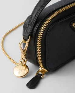 Mujer Prada MINIBOLSOS|MINIBOLSOS^Minipouch De Piel Saffiano