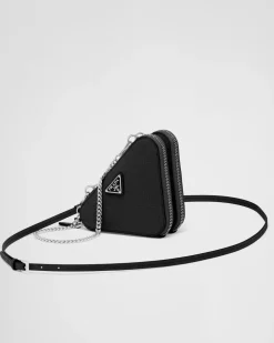 Mujer Prada MINIBOLSOS|MINIBOLSOS^Minipouch De Piel Saffiano