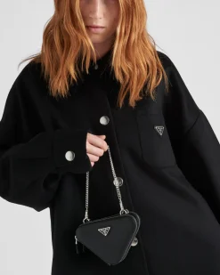 Mujer Prada MINIBOLSOS|MINIBOLSOS^Minipouch De Piel Saffiano