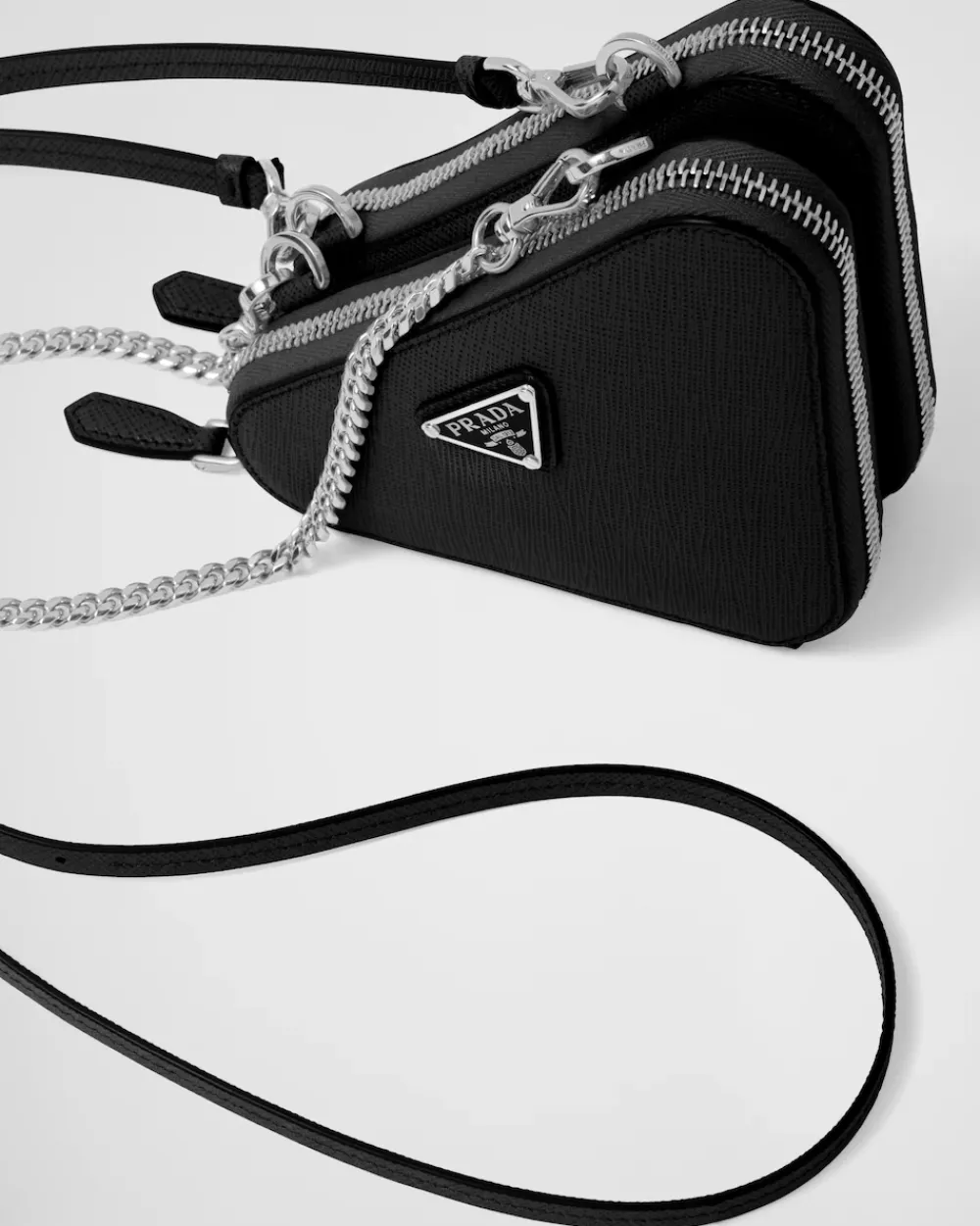 Mujer Prada MINIBOLSOS|MINIBOLSOS^Minipouch De Piel Saffiano