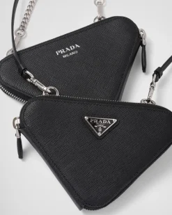 Mujer Prada MINIBOLSOS|MINIBOLSOS^Minipouch De Piel Saffiano