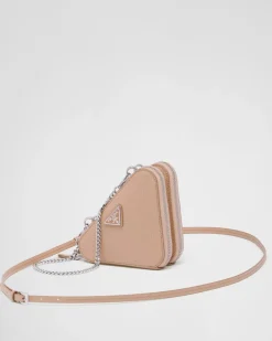 Mujer Prada MINIBOLSOS|MINIBOLSOS^Minipouch De Piel Saffiano