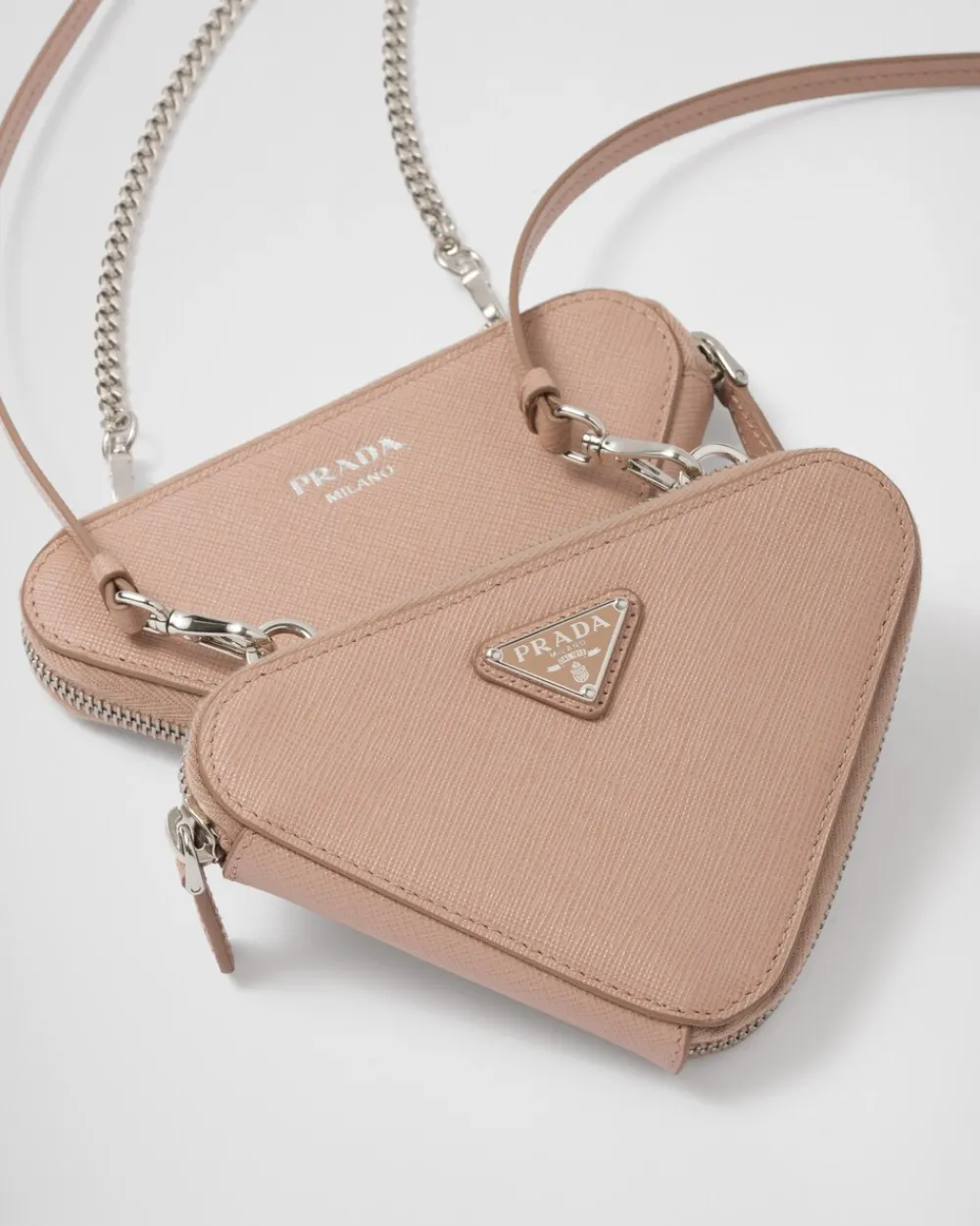 Mujer Prada MINIBOLSOS|MINIBOLSOS^Minipouch De Piel Saffiano