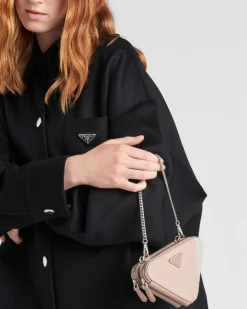 Mujer Prada MINIBOLSOS|MINIBOLSOS^Minipouch De Piel Saffiano