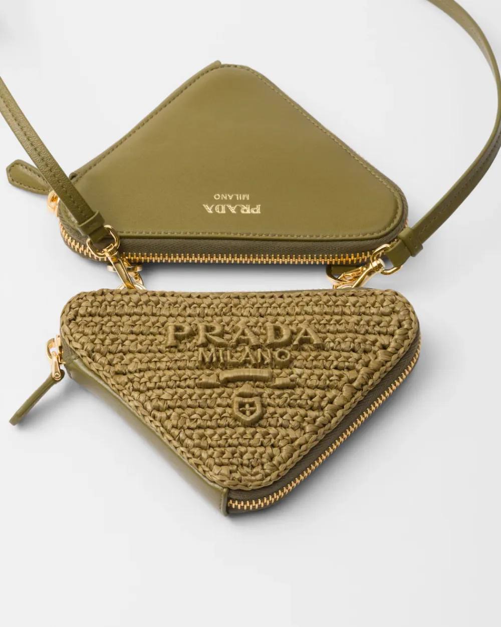 Mujer Prada PRADA SUMMER BAGS|MINIBOLSOS^Minipouch De Tejido Trenzado